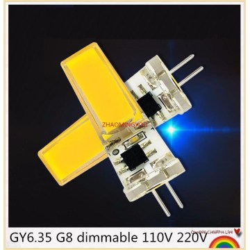 LED COB 10W GY6.35 G8 110V 220V dimmable LED GY6.35 110V LED G8 220V cob2508 dimming led g6.35 220v cob2508 crystal Light
