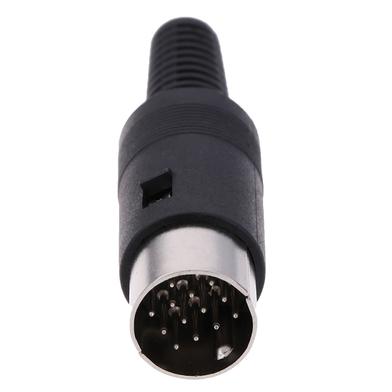 New DIN plug 13 PIN Male Inline Audio Adapter Connector DIN-13P Plug Audio AV Connector For Keyboard audio computers