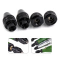 1pc keyless drill chuck for dremel Rotary Tools dremel Accessories 0.5-3.2mm mini drill chucks adapter for flexible drill shaft