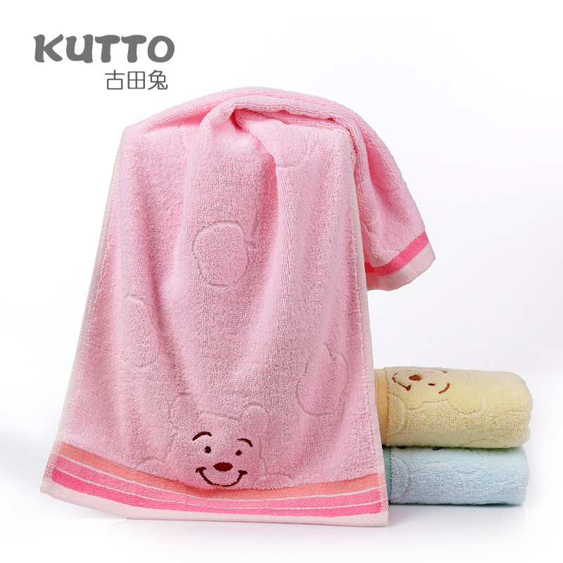 New Arrival Baby Towels Attractive Children Face Towels Kids Cartoon Towels 75x34cm