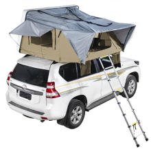 Aluminium Triangle Soft Shell Car Side Rooftop Tent