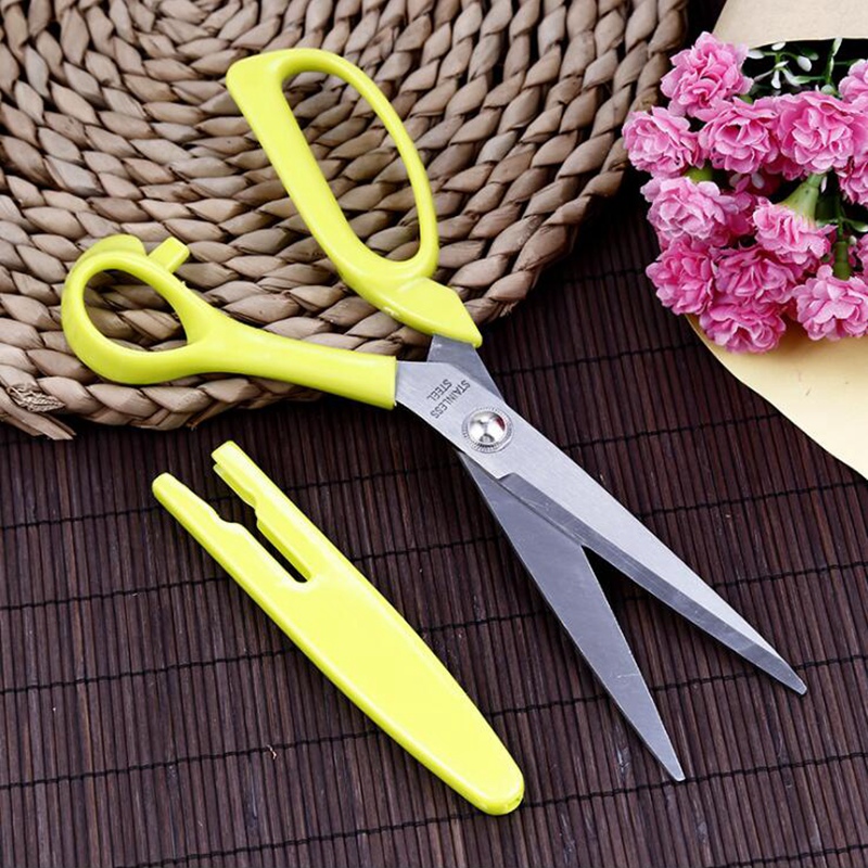 7 inch Cutting Scissors For Sewing Tailor Scissors Stainless Steel Sharp Scissors Thread Shears Clothes Embroidery Accessories