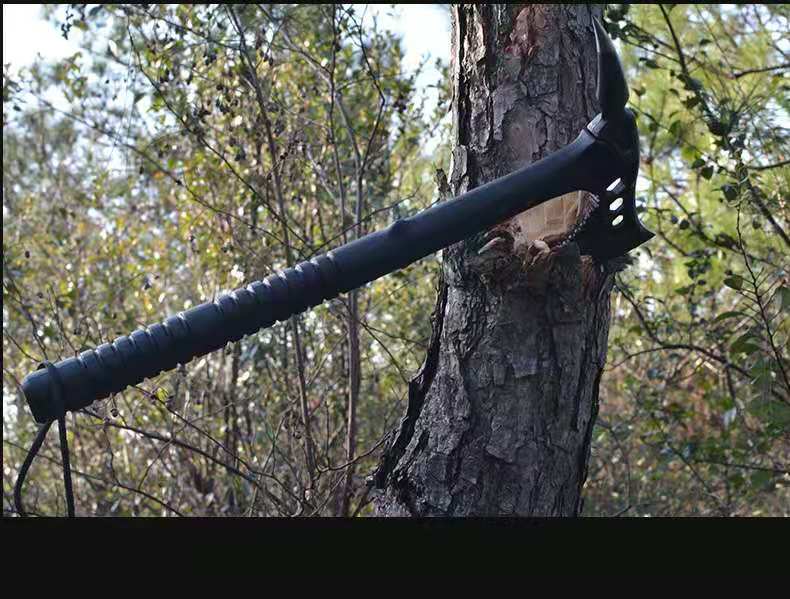 Outdoor tactical hunting camping military survival rescue axe axe mountain blade big chopping axe self-defense tool