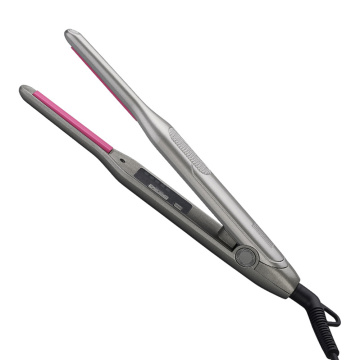2 in 1 Mini Portable Twist Hair Curling Straightening Flat Iron Hair Straightener Curler Unisex Small Wave Curling Irons for Men