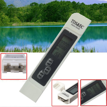 2PCS Portable Digital TDS Meter Water Quality Tester Filter Purity Pen Stick 0-9999 PPM Testing Equipment