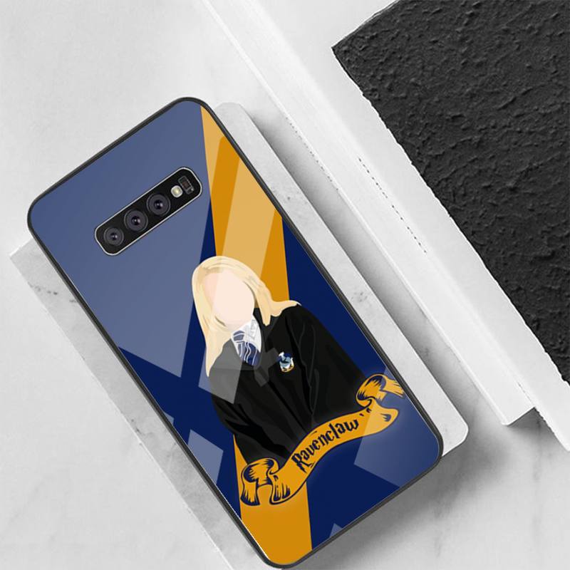Yinuoda Draco Malfoy Weasley Twins Phone Case For Samsung S10 S20 S9 Plus Note9 10 Case Glass Case For Samsung Galaxy S10