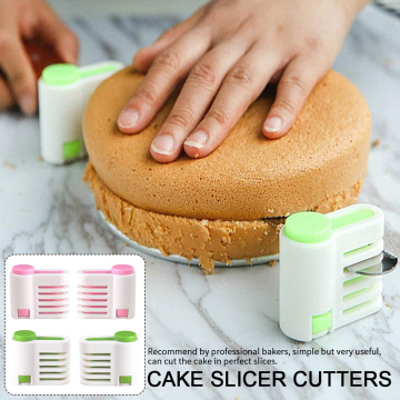 Kitchen Accessories-1 Pair DIY Cake Slicers 5 Layers Cake Pie Slicer Set,Cake Tools Baking Accessories For Kitchen Convenience
