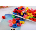 3cm 100pcs/Pack Girls Colorful Small Elastic Hair Bands Cute Ponytail Holder Rubber Bands Scrunchie Little Kids Hair Accessories
