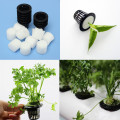 10Pcs Mesh Pot Net Cup Basket Hydroponic System Garden Plant Grow Vegetable Cloning Foam Seed Germinate Nursery Pots 2 Size