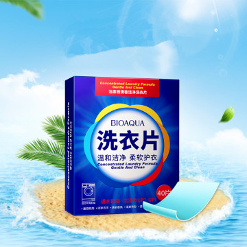 New Formula Laundry Detergent Sheet Volume laundry soap Nano Concentrated Washing Powder For Washing Machine Cleaner Cleaning