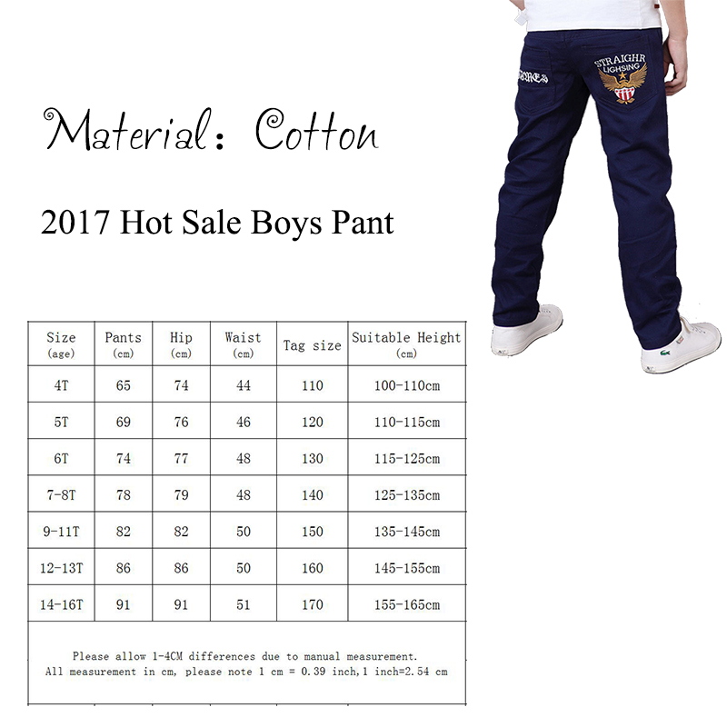 2019 Sweatpants Letters Boys Pants Trousers Kids Casual Mid Elastic Waist Pencil School Pant for A Boy 4-16T Children Clothing