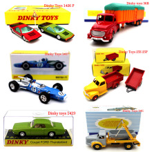Atlas Dinky Toys Series Truck Engineering Vehicle Racing Car Fire truck Diecast Models Collection Gifts