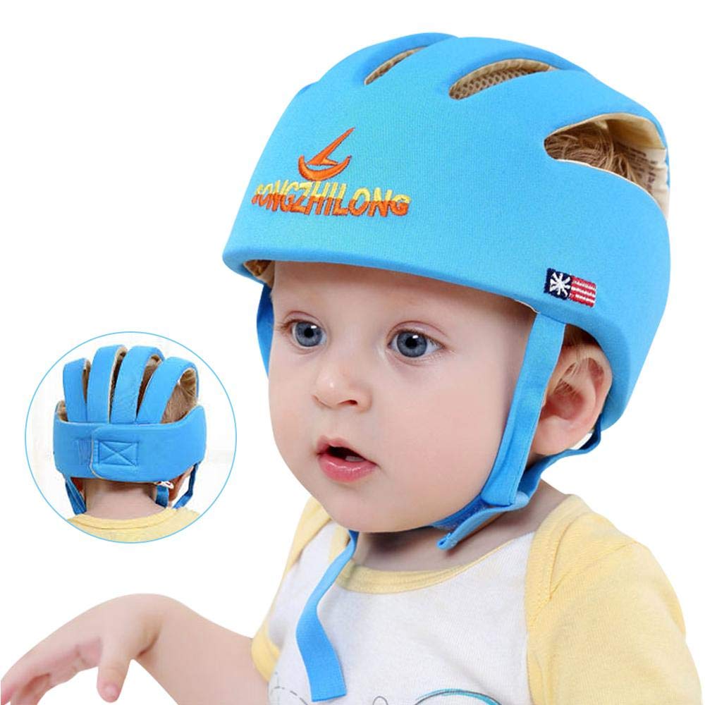 Cotton Baby Hat For Learn To Walk Boy Girl Baby Protective Helmet Anti-Collision Infant Safety Helmet Adjustable Children's Caps