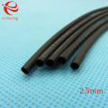 Heat Shrink Tube Black Tube Heat-Shrink Tubing Diameter2.5mm Thermo Jacket Wire Wrap Insulation Materials & Elements 1meter /lot