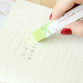 1Pc Cube Long Rubber Pencial Kawaii Eraser Cute Color Eraser Novel School Supplies Stationery Erasers Correction Products