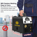 HZXVOGEN MIG185-II Mig Weldr MIG TIG ARC/MMA 3 In 1 CO2 MIX Flux Gas Or Gasless Multi Function Welding Machine Household Tools