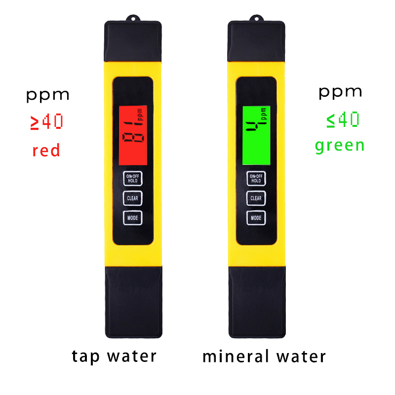 3 In1 Multifunction Digital TDS EC Meter TemperatureTester pen Conductivity Water Measurement Analyzer with backlight 39%off