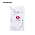Langmanni DIY Lip Gloss Material Moisturizing Lipgloss Base Gel Pigment Powder Olive Oil Flavor Essence Handmade Makeup Kit