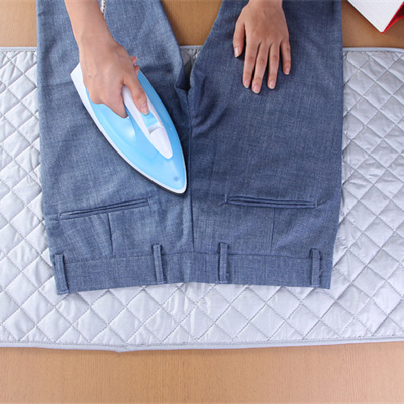 Portable Folding Household Ironing Pads Clothes Ironing Board Cover Mat 48x85cm Travel Replacement Ironing Pad
