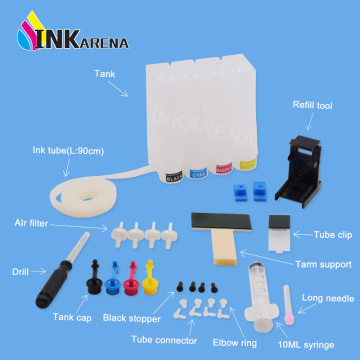 Continuous Ink System For HP 350 351 XL Ink Cartridges Photosmart C4200 C4210 C4240 C4250 C4270 C4280 C4283 C4285 C4293 Printers