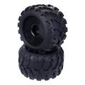2PCS 1/8 Truggy Monster Truck Wheel & Tyre set , Low Weight, 17mm