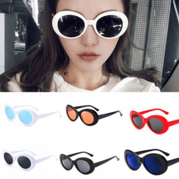 Retro Goggles Unisex Sunglasses Rapper Oval Shades Glasses High Sales Driving Outdoor Sports Fashion Driver Goggles Gift
