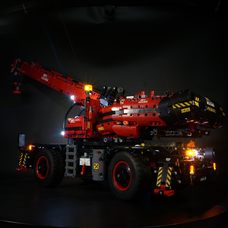 Kyglaring led light kit (classic version) For LEGO 42082 Complex Terrain Crane