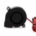 1Pc Black Computer Accessories 24V Brushless DC Cooling Turbine Blower Fan 5015 50*62*15mm Durable New