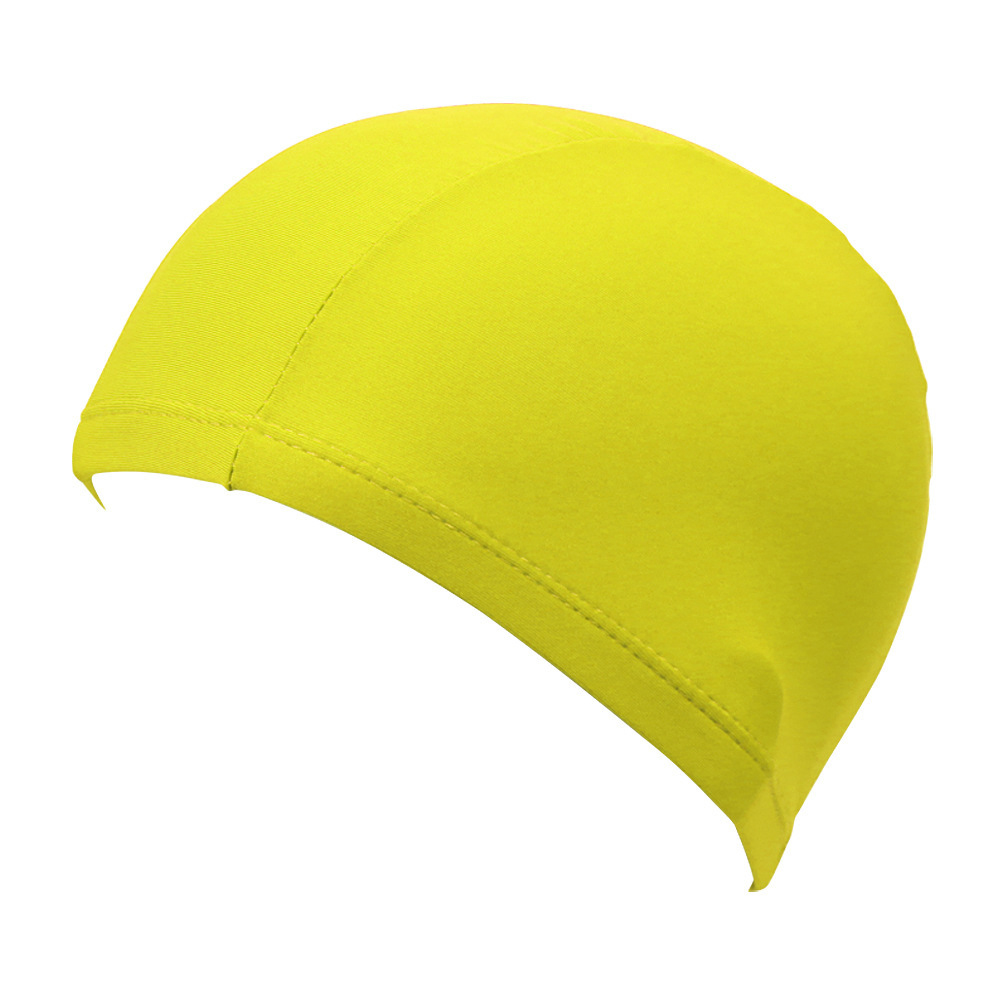 Adults Swimming Caps Swim Hat Waterproof Swim Pool Cap Ear Protect Polyester Diving Hat Outdoor activities Solid Cap Swim Caps