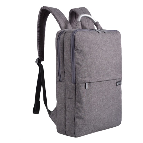 China Manufacturer of Gray Simple Cationic Business Laptop Backpack Customization