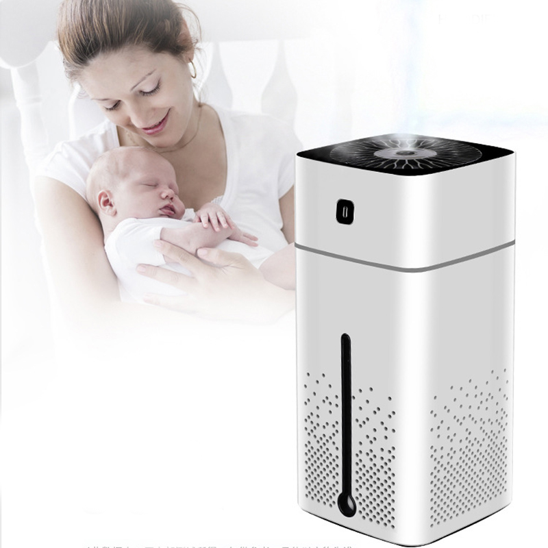 Air Humidifier Ultrasonic Usb Diffuser Aroma Essential Oil Led Night Light Mist Purifier Humidifier 1000Ml