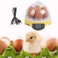 Hazy Mughal EU Plug 7 Eggs Digital Incubator Automatic Poultry Ducks Chicken Eggs Hatcher Machine 110V 30W