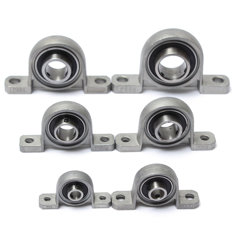 8mm KP08 Bearing Insert Bearing Shaft Support Spherical Roller Zinc Alloy Mounted Bearings Pillow Block Housing