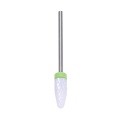 Nail Cone Tip Ceramic Drill Bits Electric Cuticle Clean Rotary For Manicure Pedicure Grinding Head Sander Tool 1Pcs