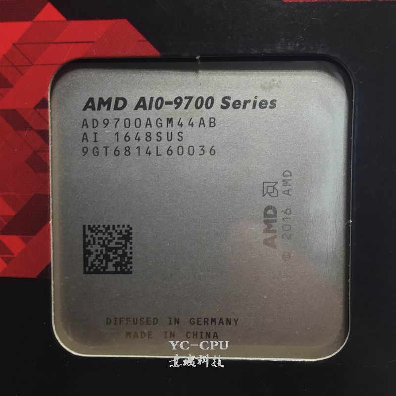 AMD APU A10 9700 CPU Processor Boxed with radiator Quad Core 3.5GHz 2MB Socket AM4 Cache With Radeon R7 Desktop NEW