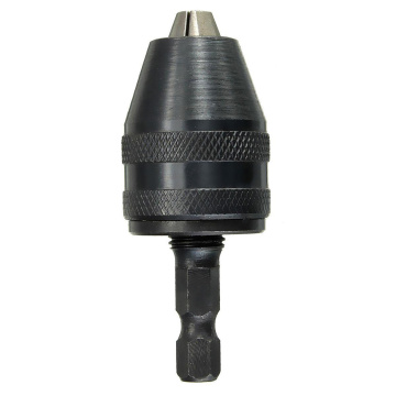 THGS 0.3-3.6mm Keyless Drill Chuck Screwdriver Impact Driver Adaptor 1/4