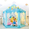Portable Kids Toy Tipi Tent Ball Pit Pool Foldable Princess Tent Castle Outdoor Beach Zipper Tent Children Gift Indoor Playhouse