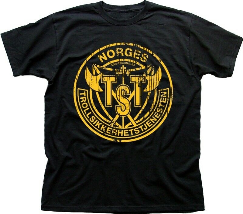 NORGES TROLL SECURITY SERVICE TROLLSIKKERHETSTJENESTEN cotton t-shirt 9606