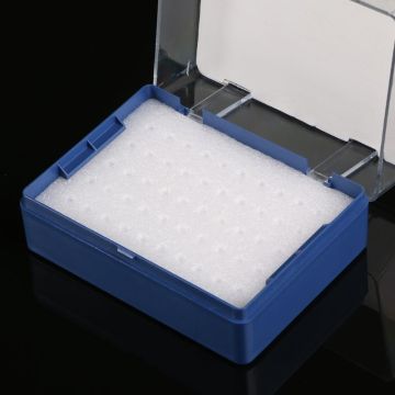 Plastic Storage Box With Foam Milling Cutter Organizer For 50 PCB Drill Bits Dropshipping