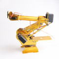 6 Dof Robot 3Colors Mechanical Arm Metal Manipulator Mechanical Arm Aluminum Alloy Structure for Arduino DIY Remote Control