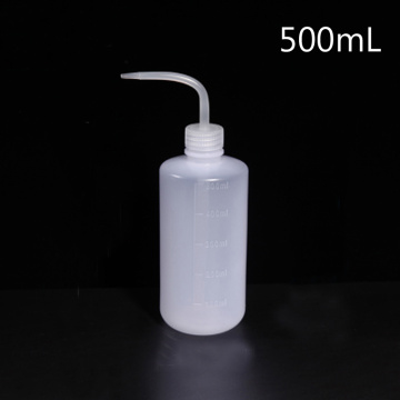 10pieces/pack 500ml Clear Plastic Blow Washing bottle Tattoo Wash Squeezy Laboratory Measuring Bottle