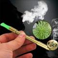 Metal Retractable Cigarette Holder Mini Portable Smoking Pipes Tobacco Pipe Telescopic Rod Short Rod Pipes Gifts