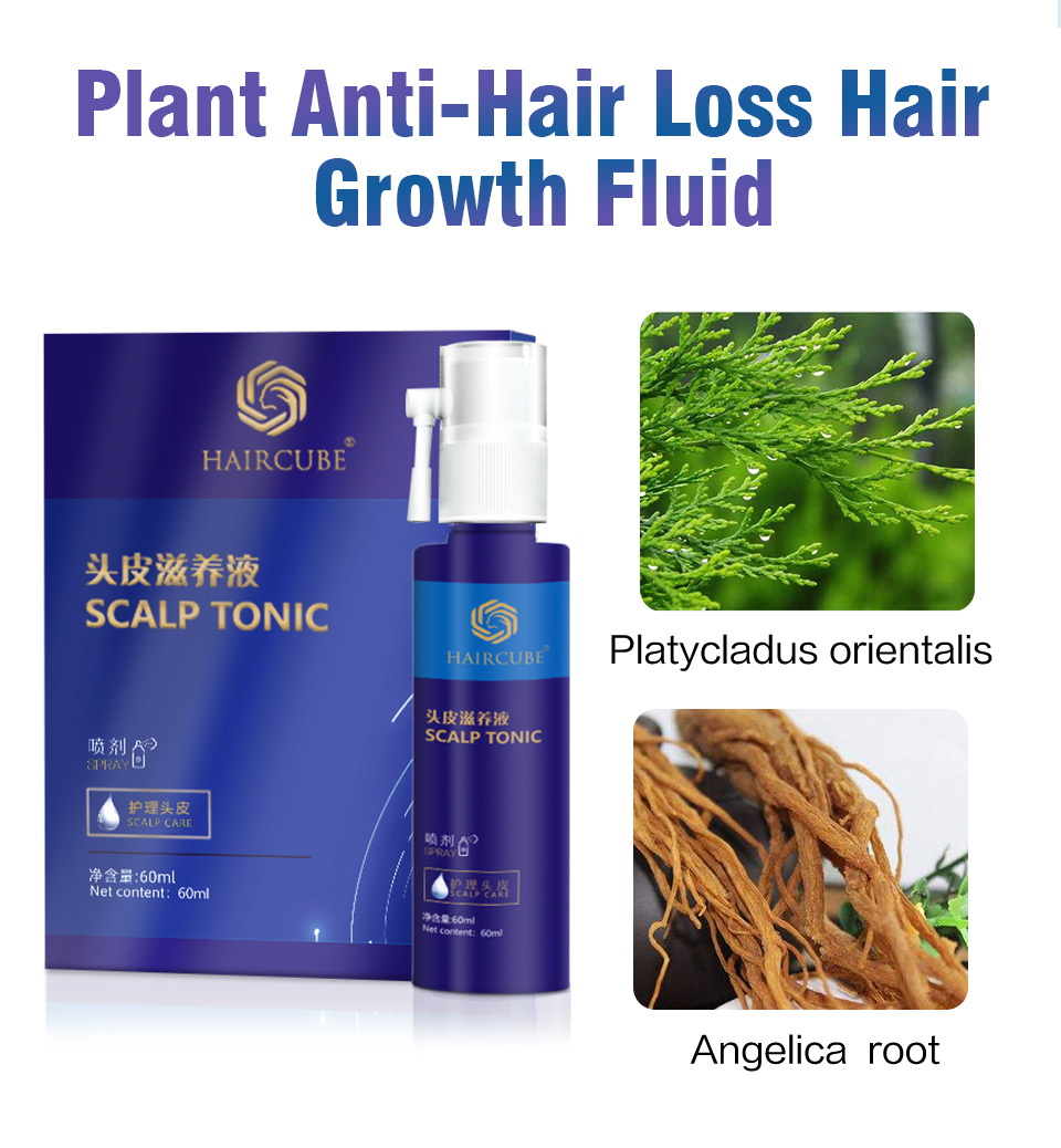 HAIRCUBE Hair Growth Serum Strong Hair Suitable for Men/Women of All Hair Types Hair Loss Nourishing Tonic Hair Care Set Product