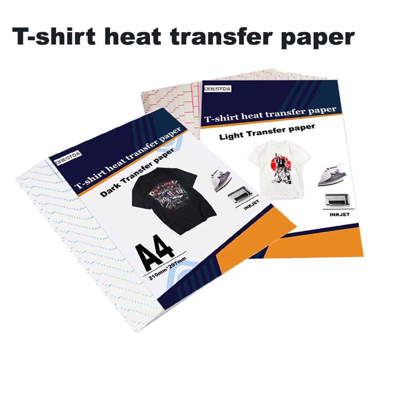 A4 inkjet transfer paper for dark or light-colored clothes, T-shirt transfer photo paper 10/20/50 sheets/transfer pattern paper