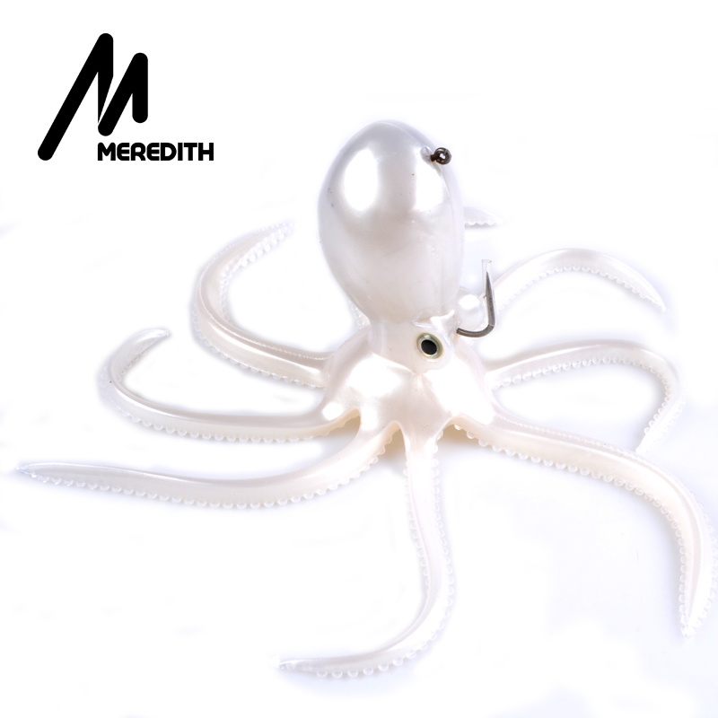 MEREDITH FISHING 180g 20cm long tail soft lead Octopus fishing lures Retail