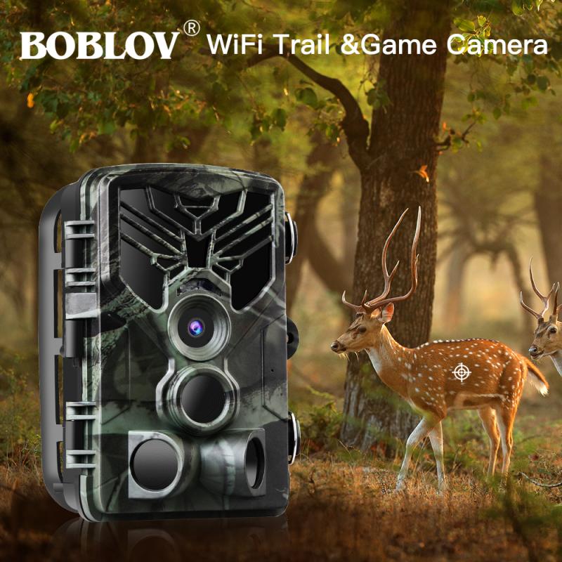 WIFI-810 Hunting Camera Wildlife Infrared Hunting Trail Cameras 20MP Hunting Camera IP65 Waterproof Hunting Camera