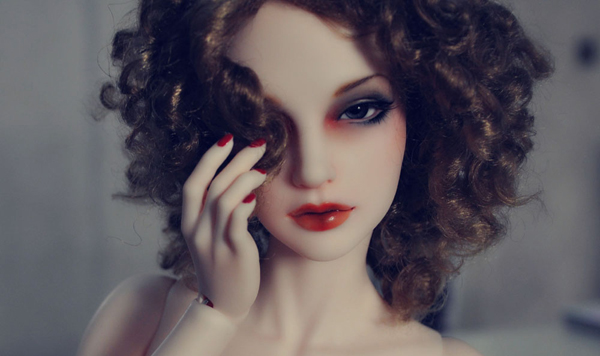 HeHeBJD 1/3 dolls fashion women include eyes toy Resin art Dolls Welcome to custom face makeup
