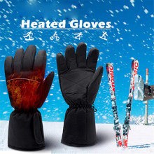 Unisex Heated Mitten Warm Glove For Outdoor Camping Hiking Outdoor Camping Hiking Gloves Hand Warmers Winter Waterproof Mitten