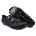 C3 City Cycling Shoes Heat Moldable 3K Carbon Fiber Road Bike Sneakers 2 Shoelaces Self-locking Thermoplastic Bicycle