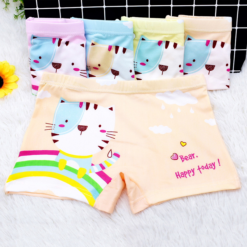 5 Pcs/Lot Baby Boy Panties Cartoon Boy Boxer Briefs Breathable Panties For Girl High Quality Children Soft Underwear Kid Clothes